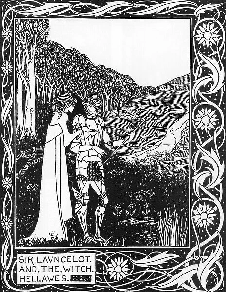 Sir Launcelot and the witch Hellawes (Lancelot and the witch Hellawes