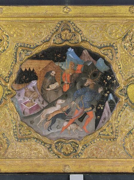 Detail from The Story of Diana and Actaeon, with Saint Jerome