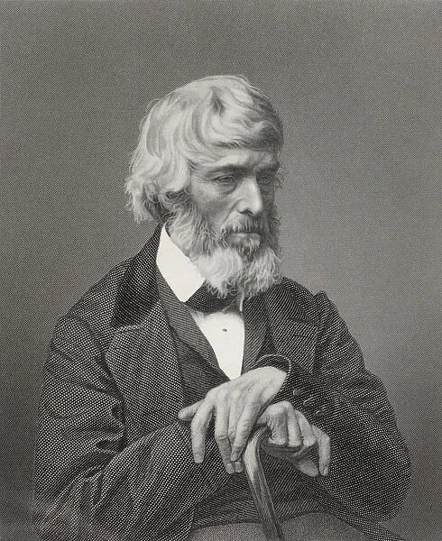 Thomas Carlyle, 1883 (engraving)