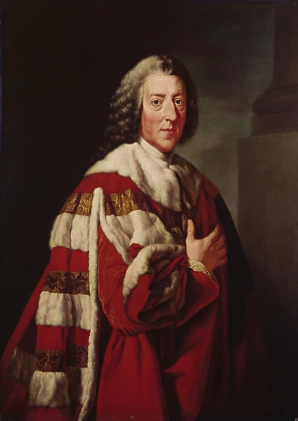 William Pitt, 1st Earl of Chatham, 1772 (oil on canvas)
