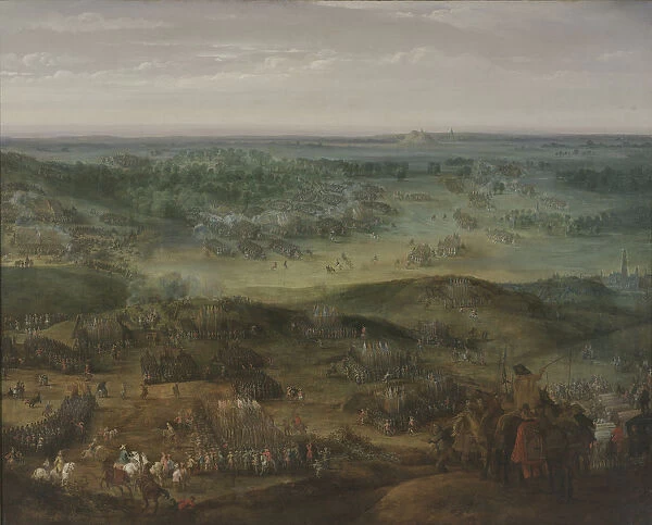 Attributed Peter Snayers Battle NAordlingen 1634