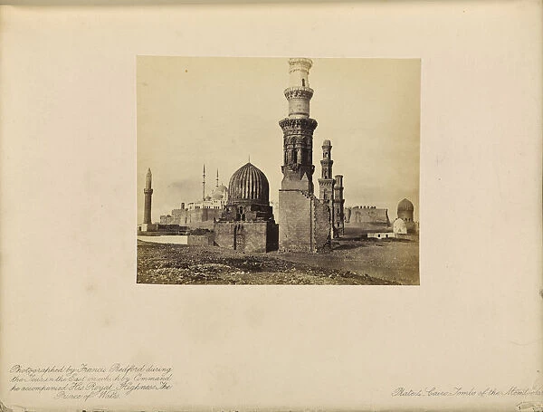 Cairo Egypt Tombs Memlooks Francis Bedford English