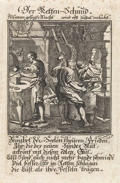 Chain Smith, Jan Luyken, Anonymous, 1698