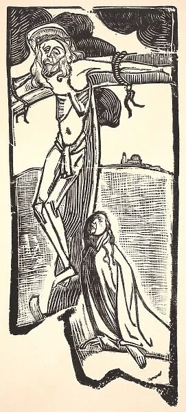 Emile Bernard (French, 1868 - 1941). Christ (Crucifixion), 1894