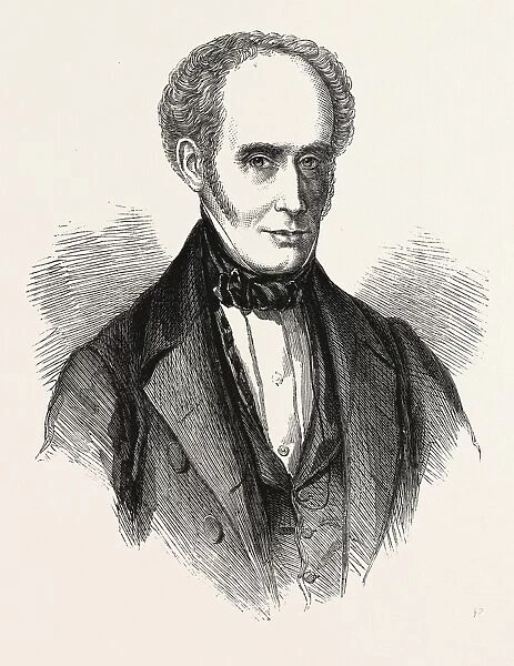 The Late Mr. George Combe, 1858