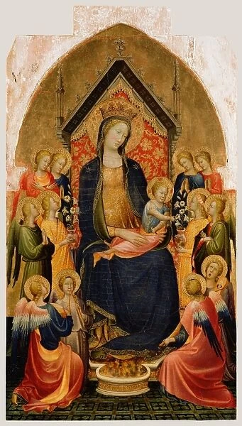 Madonna and Child with Musical Angels