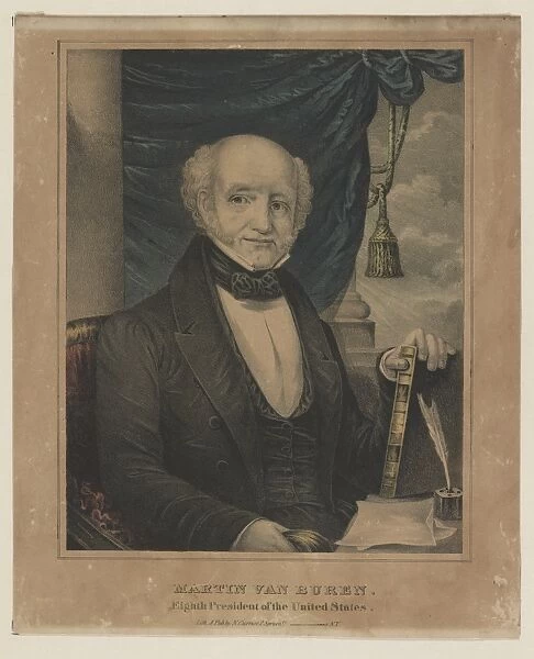 Martin Van Buren: eighth President of the United states; N. Currier (Firm), ; New York