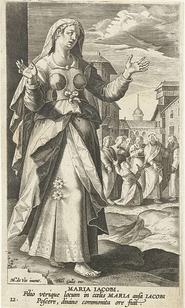 Mary, the mother of the sons of Zebedee, Karel van Mallery, Philips Galle, Cornelis