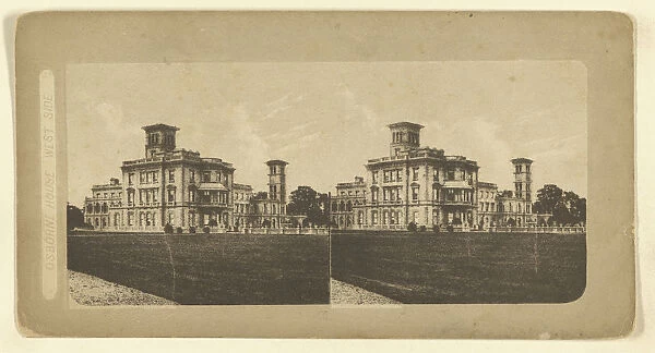 Osborne House West Side Attributed London Stereoscopic