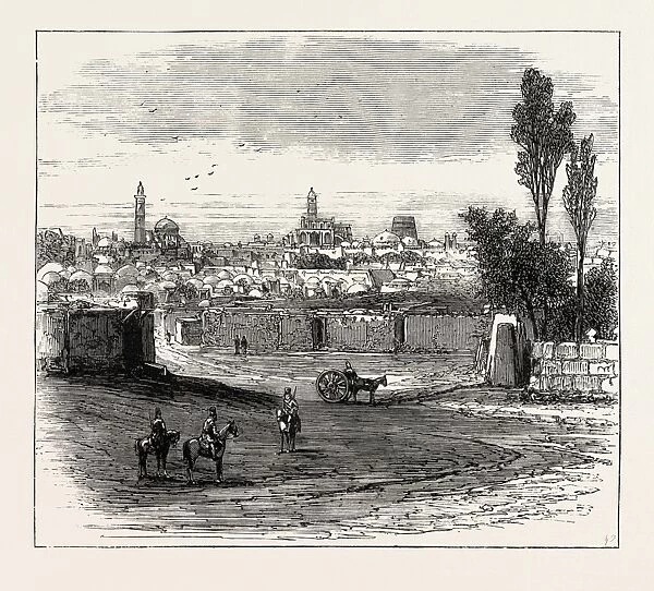 The Russian Expedition to Khiva, Views in the City: General View of the Town, Uzbekistan