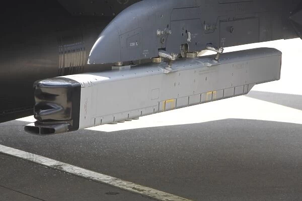 Close-up of an Elta ECM pod on a Turkish F-4E Phantom
