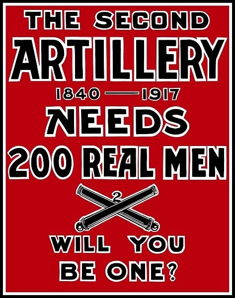 Vintage World War I propaganda poster