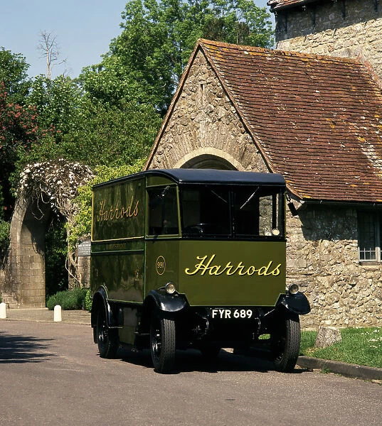 1939 Harrods Electric delivery vehicle. Creator: Unknown