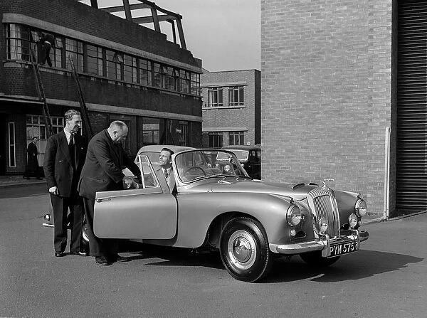 1955 Daimler Conquest Roadster by Hooper used in Norman Wisdom film Up in the World'