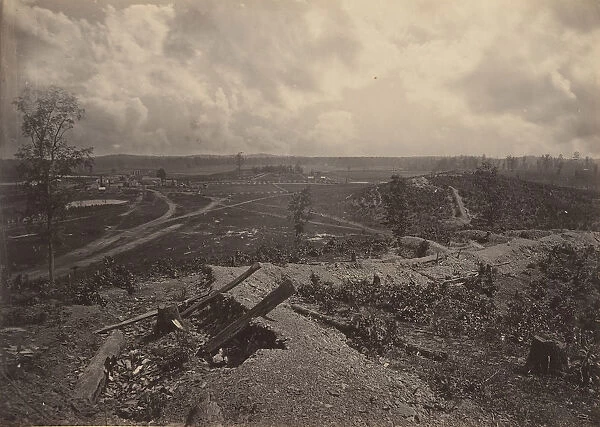 Battle Ground of Resacca, Georgia No. 4, 1860s. Creator: George N. Barnard