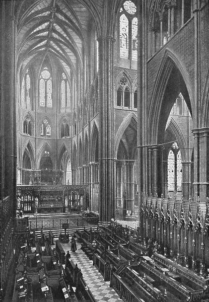 The Choir and Apse, Westminster Abbey, 1902. Artist: York & Son
