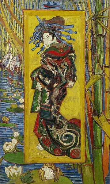 The Courtesan (after Eisen), 1887. Artist: Gogh, Vincent, van (1853-1890)