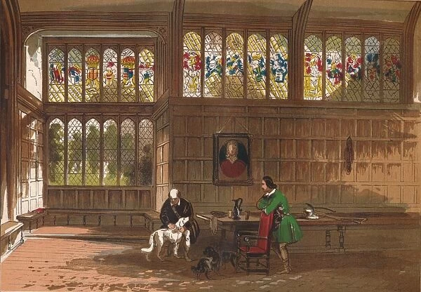 Hall at Ockwells, Berkshire, 1845