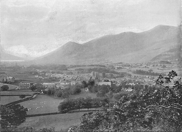 Keswick, from Castle Head Hill, c1896. Artist: Green Brothers