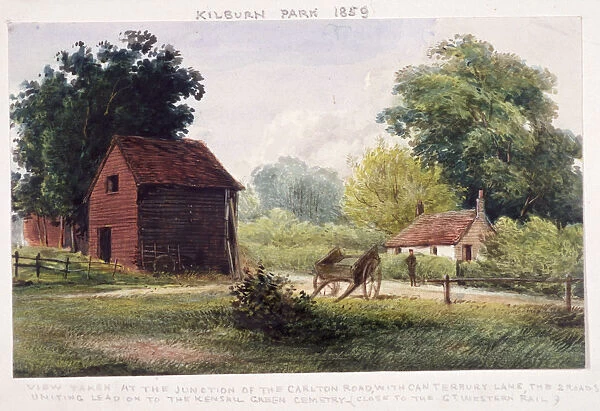 Kilburn Park, Hampstead, London, 1859