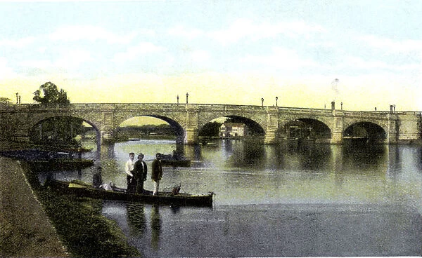 Kingston upon Thames Bridge, London, 20th Century