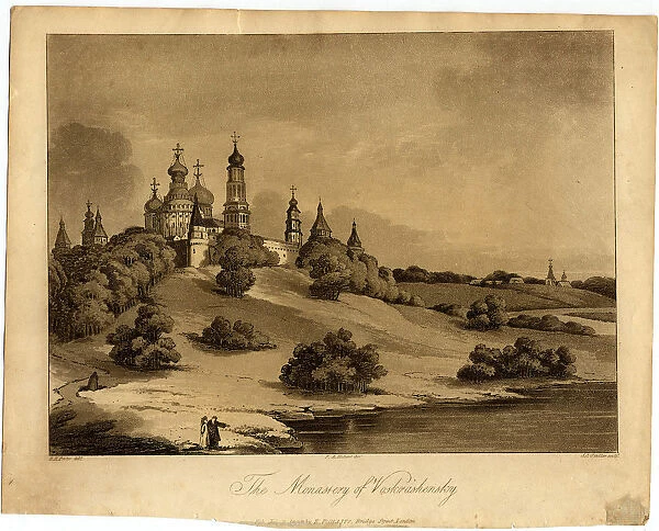 New Jerusalem Monastery, 1809. Artist: Porter, Robert Carr (1777-1842)