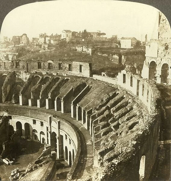 Palatine hill, southwest from the Colosseum, Rome, c1909. Creator: Unknown
