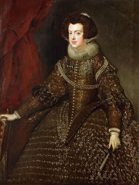 Portrait of Elisabeth of France (1602-1644), Queen consort of Spain