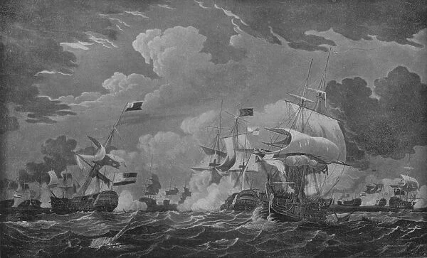 Victory of Admiral Duncan, c1798. Artist: Thomas Whitcombe