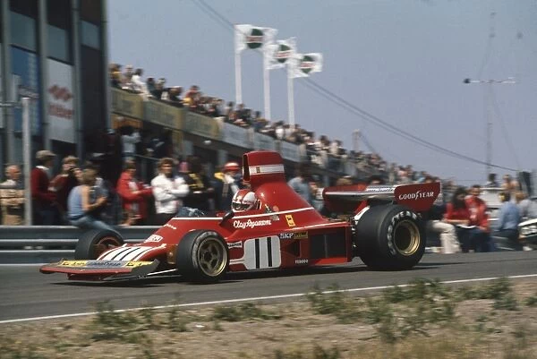 1974 Dutch Grand Prix - Clay Regazzoni: Clay Regazzoni 2nd position. Action