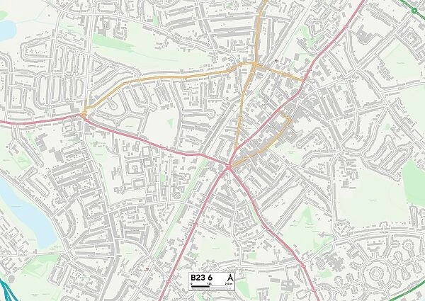 Birmingham B23 6 Map
