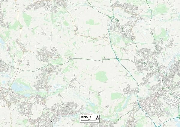 Doncaster DN5 7 Map
