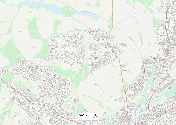 Rotherham S61 4 Map