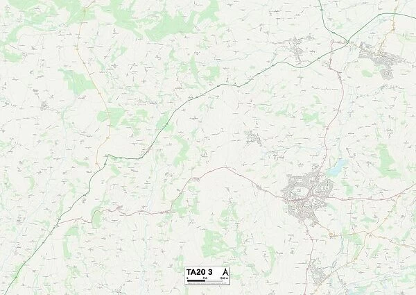 Somerset TA20 3 Map