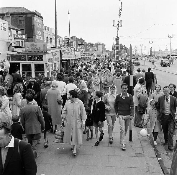 Holiday scenes in Blackpool, Lancashire. 5th August 1961