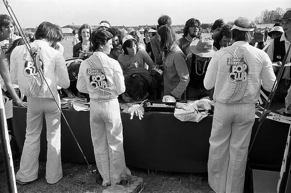The Reading Festival held at Little Johns Farm. 27th August 1976