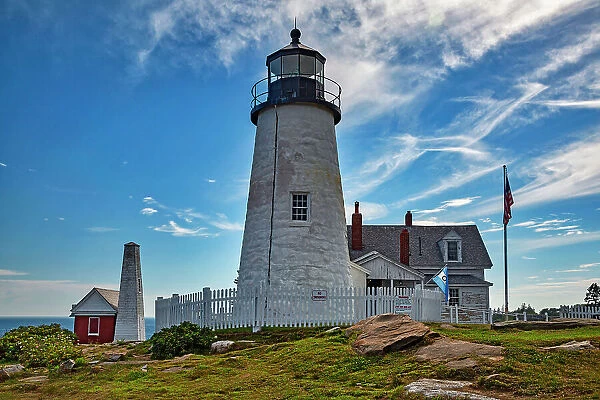 Maine, Bristol, Pemaquid Lighthouse