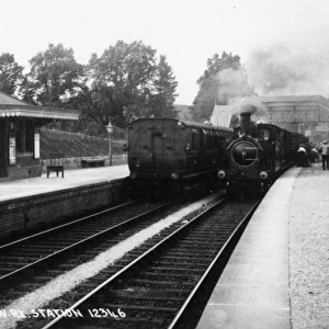Hallatrow Station, Somerset, c. 1910
