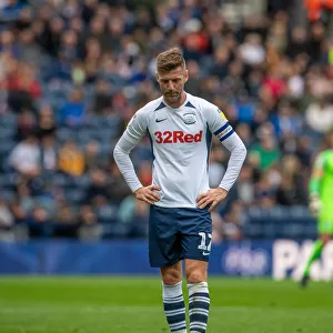 Intense Action: Paul Gallagher Leads Preston North End Against Barnsley (2019-20 SkyBet Championship)