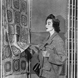1950s fashion in the Sanderson showroom