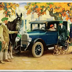 Advert, Overland Whippet Car