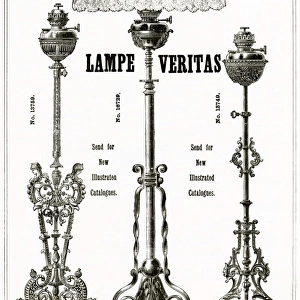 Advert for Stadelmann & Co. lamps 1889