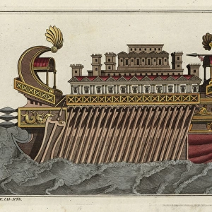 Admiral vessel of Philopater Ptolemy