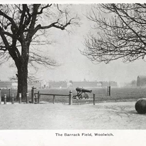 The Barrack Field, Woolwich Barracks, southeast London