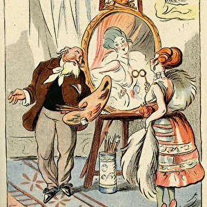 Cartoon, Art in 1916, WW1
