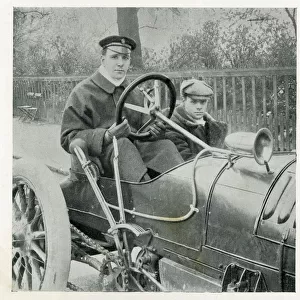 Charles Jarrott with Bianchi
