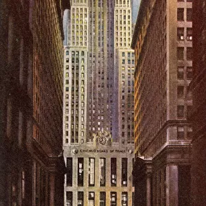 Chicago, Illinois, USA - Board of Trade Building