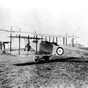 Curtiss JN or Jenny two-seater biplane