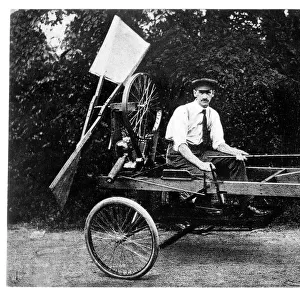 Curtiss Wind Wagon with Glenn Curtiss