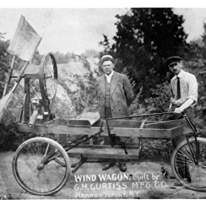 Curtiss Wind Wagon - Glenn Curtiss and Thomas Scott Baldwin
